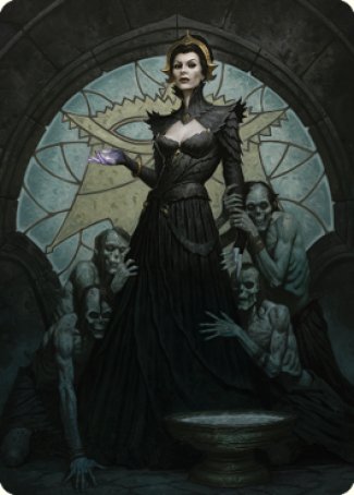 Liliana of the Veil Art Card [Dominaria United Art Series] | Dragon's Lair Comics and Fantasy Houston TX