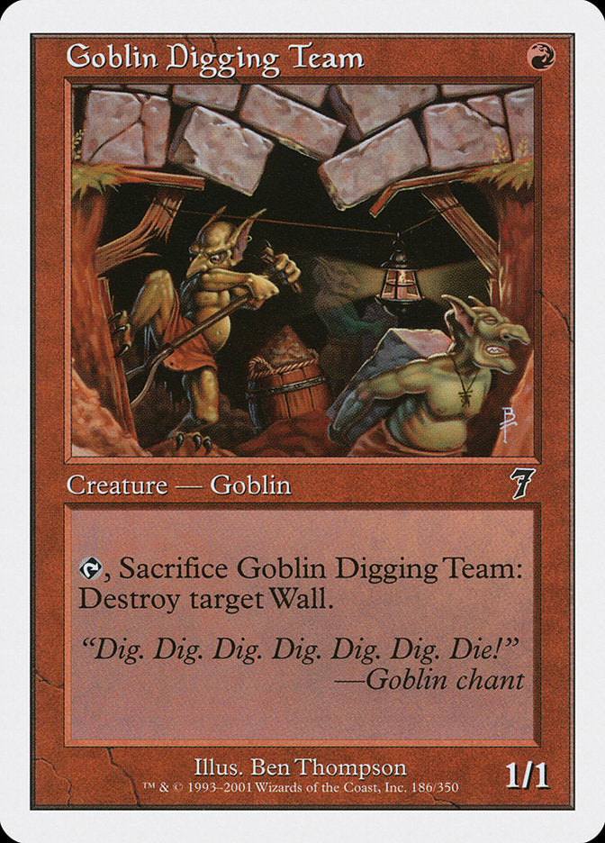 Goblin Digging Team [Seventh Edition] | Dragon's Lair Comics and Fantasy Houston TX