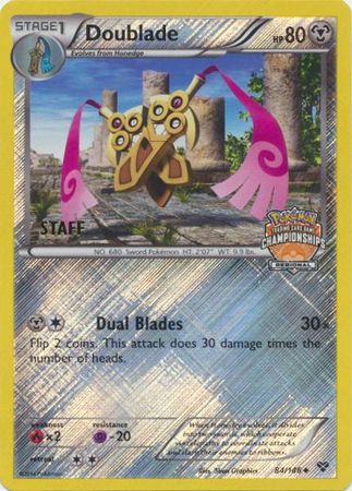 Doublade (84/146) (Regional Championship Promo Staff) [XY: Base Set] | Dragon's Lair Comics and Fantasy Houston TX