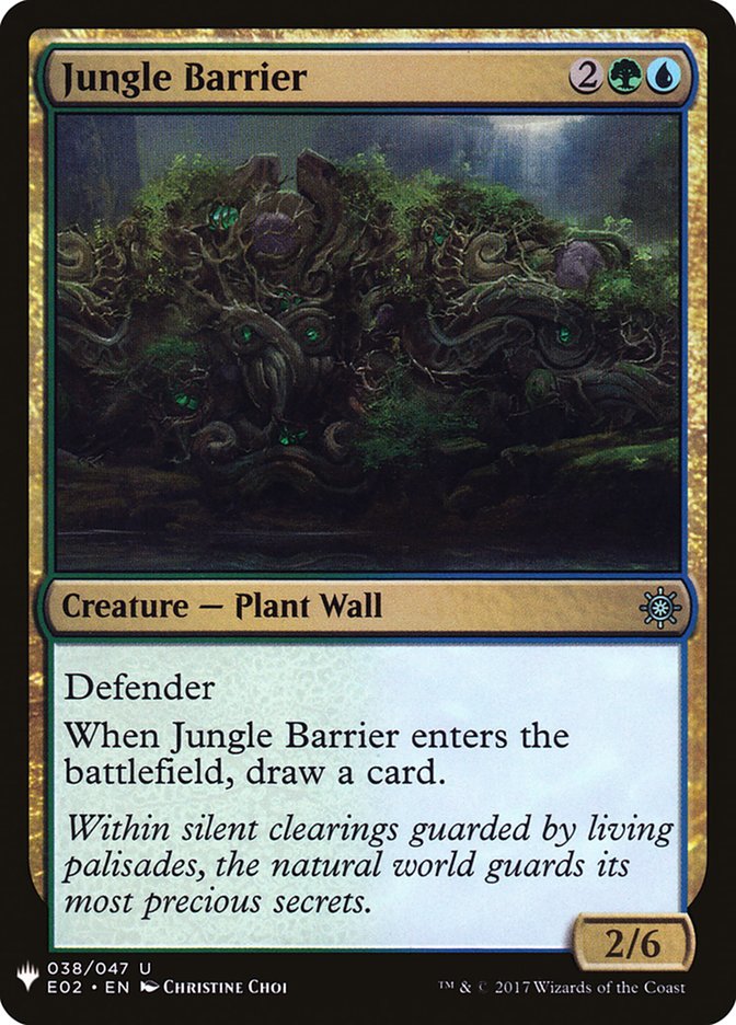 Jungle Barrier [Mystery Booster] | Dragon's Lair Comics and Fantasy Houston TX