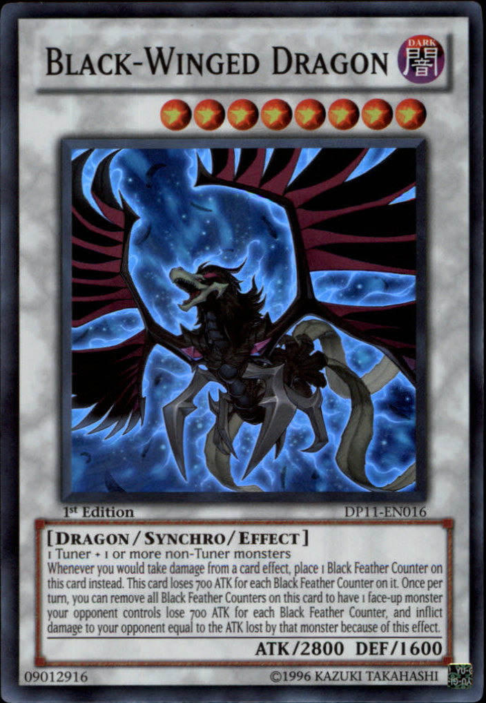 Black-Winged Dragon [DP11-EN016] Super Rare | Dragon's Lair Comics and Fantasy Houston TX