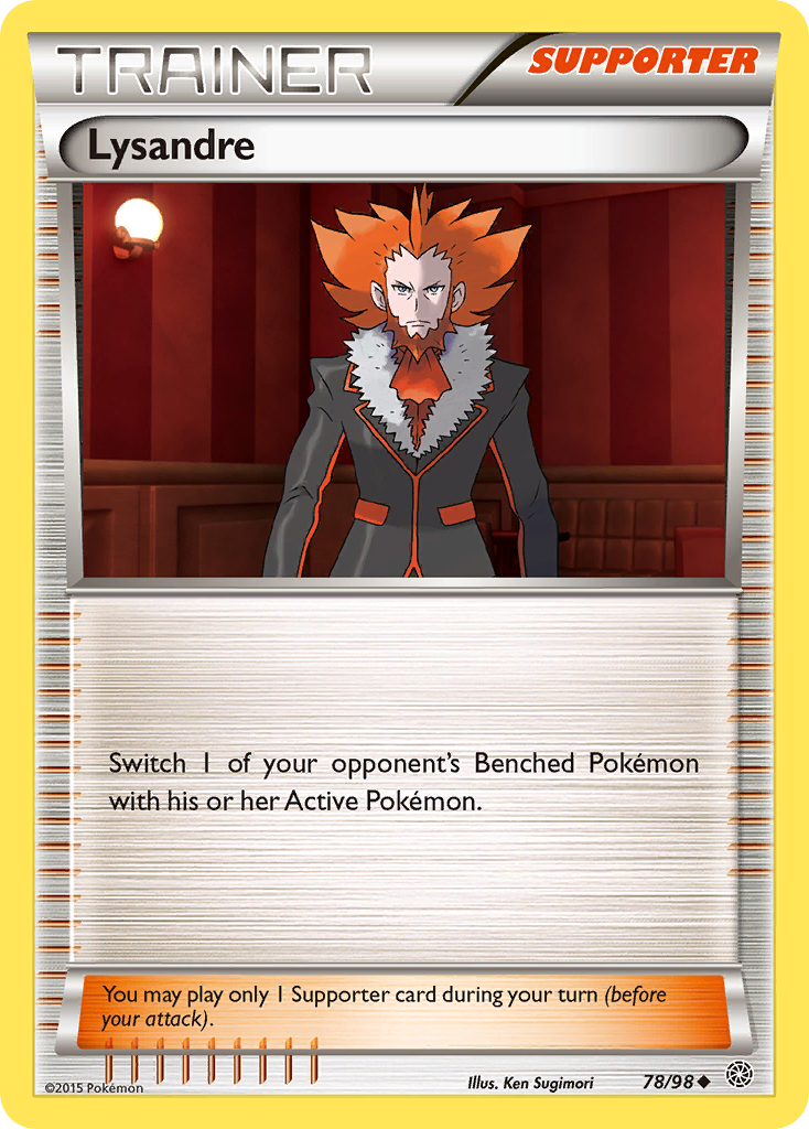 Lysandre (78/98) [XY: Ancient Origins] | Dragon's Lair Comics and Fantasy Houston TX