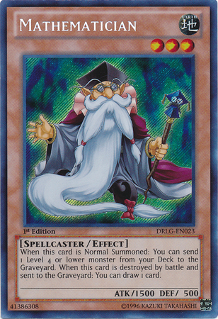 Mathematician [DRLG-EN023] Secret Rare | Dragon's Lair Comics and Fantasy Houston TX