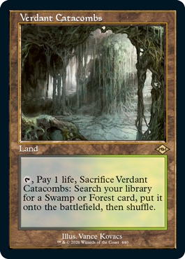 Verdant Catacombs (Retro Foil Etched) [Modern Horizons 2] | Dragon's Lair Comics and Fantasy Houston TX