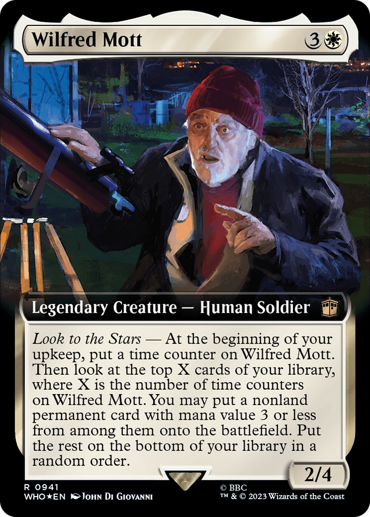 Wilfred Mott (Extended Art) (Surge Foil) [Doctor Who] | Dragon's Lair Comics and Fantasy Houston TX