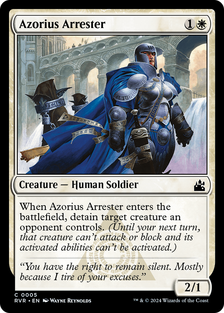 Azorius Arrester [Ravnica Remastered] | Dragon's Lair Comics and Fantasy Houston TX