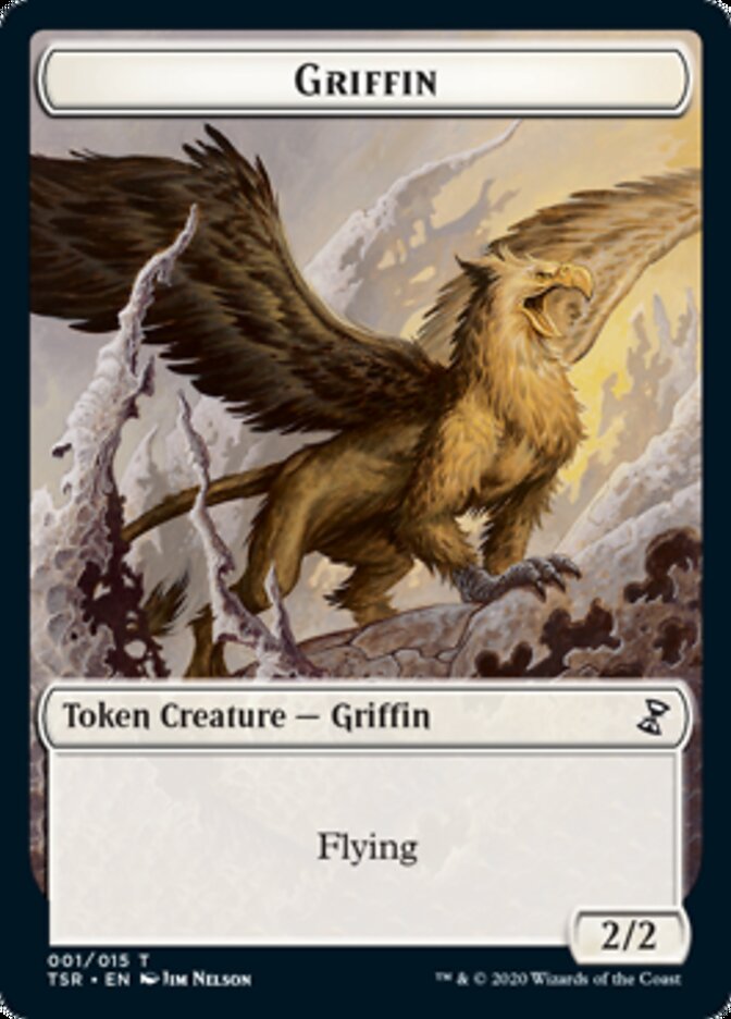 Griffin Token [Time Spiral Remastered Tokens] | Dragon's Lair Comics and Fantasy Houston TX