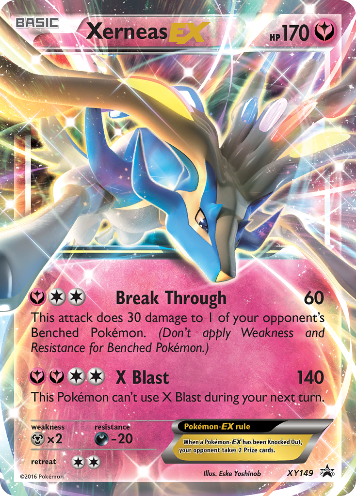 Xerneas EX (XY149) [XY: Black Star Promos] | Dragon's Lair Comics and Fantasy Houston TX