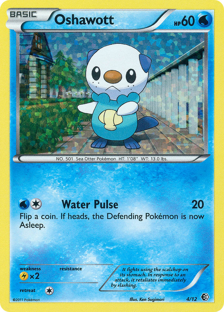 Oshawott (4/12) [McDonald's Promos: 2011 Collection] | Dragon's Lair Comics and Fantasy Houston TX