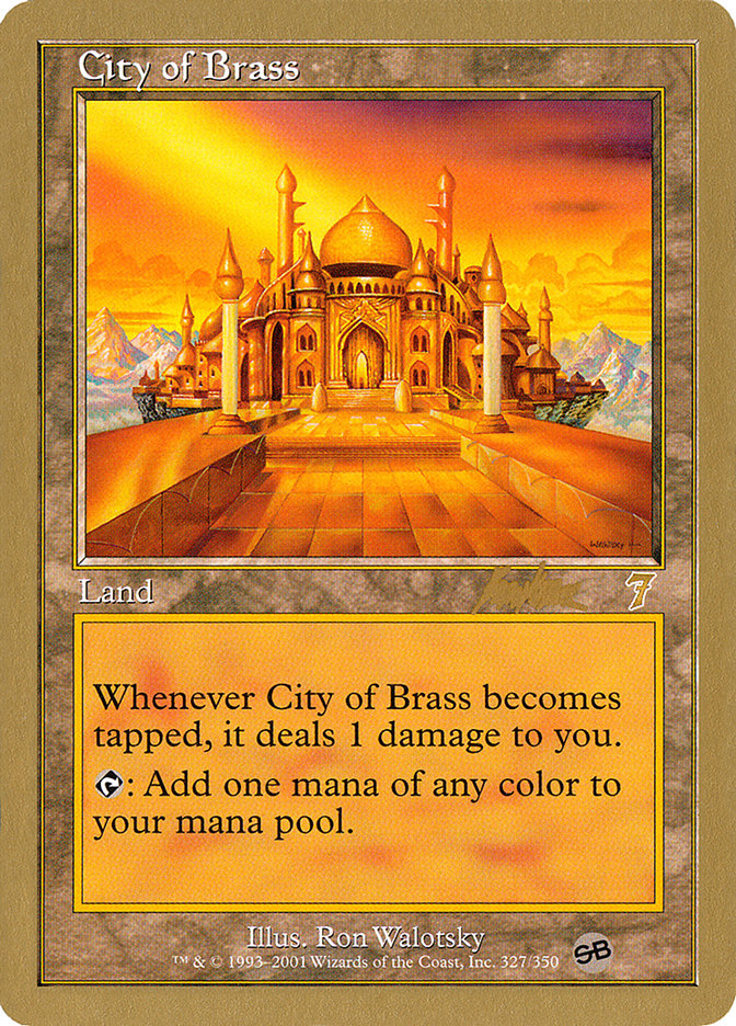 City of Brass (Brian Kibler) (SB) [World Championship Decks 2002] | Dragon's Lair Comics and Fantasy Houston TX