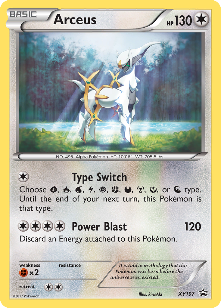 Arceus (XY197) [XY: Black Star Promos] | Dragon's Lair Comics and Fantasy Houston TX