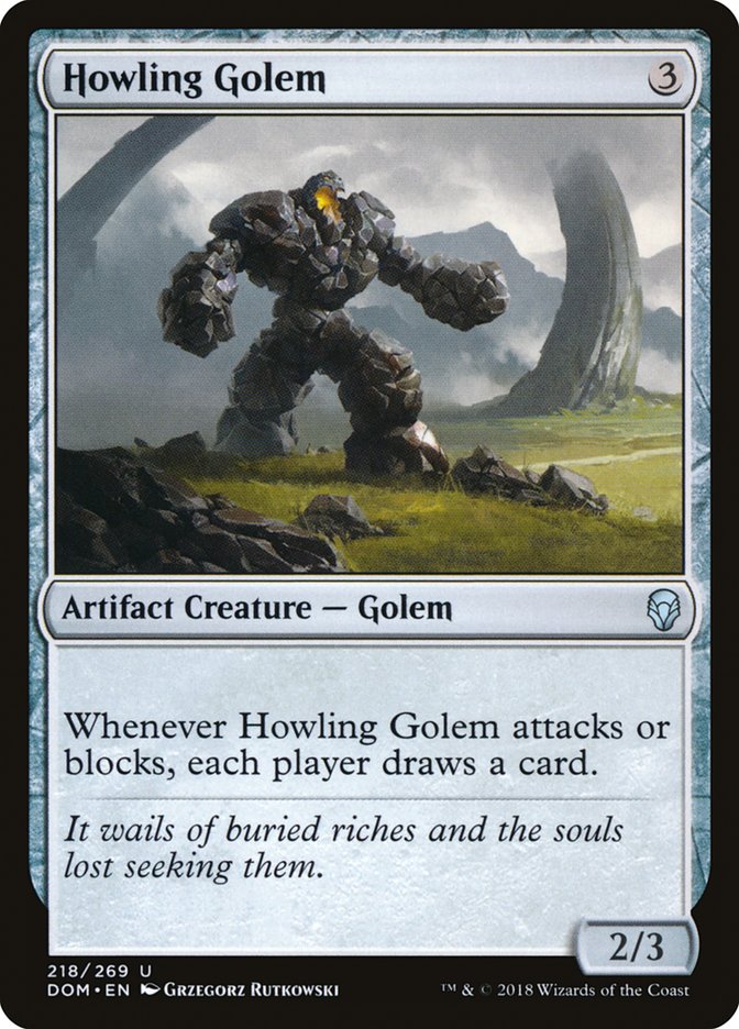 Howling Golem [Dominaria] | Dragon's Lair Comics and Fantasy Houston TX