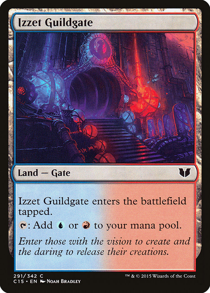 Izzet Guildgate [Commander 2015] | Dragon's Lair Comics and Fantasy Houston TX