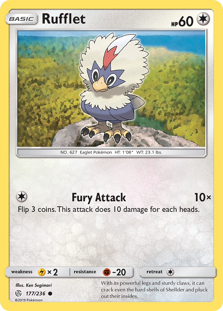 Rufflet (177/236) [Sun & Moon: Cosmic Eclipse] | Dragon's Lair Comics and Fantasy Houston TX