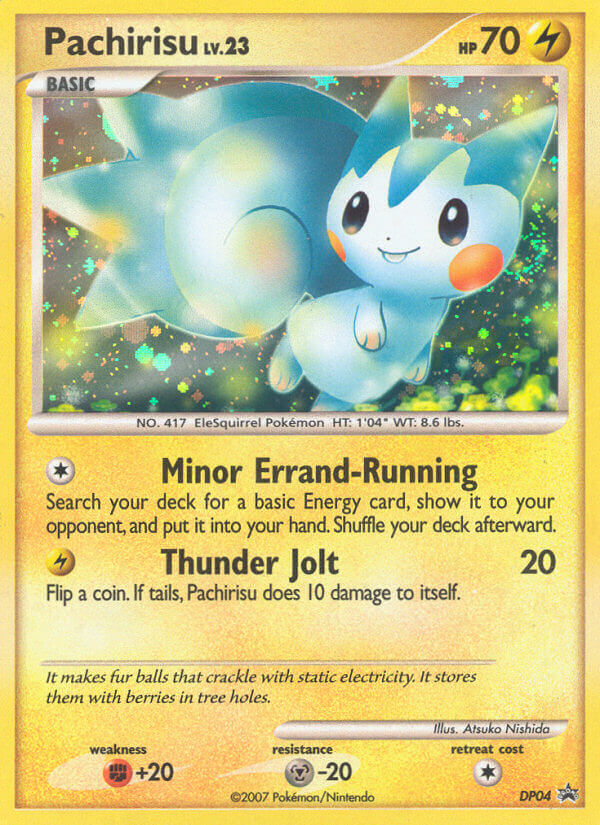 Pachirisu (DP04) [Diamond & Pearl: Black Star Promos] | Dragon's Lair Comics and Fantasy Houston TX