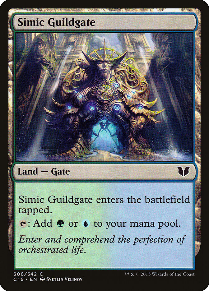 Simic Guildgate [Commander 2015] | Dragon's Lair Comics and Fantasy Houston TX