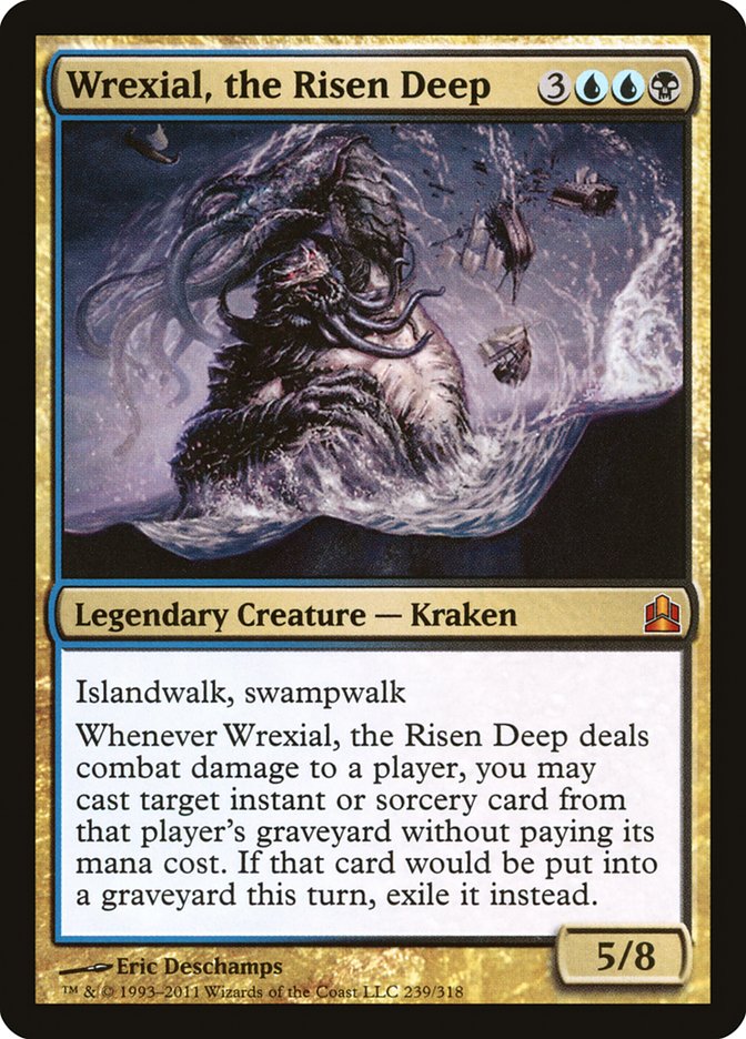 Wrexial, the Risen Deep [Commander 2011] | Dragon's Lair Comics and Fantasy Houston TX