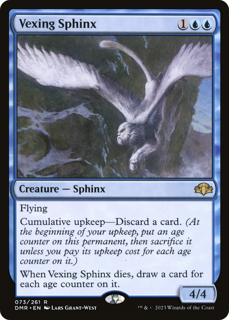 Vexing Sphinx [Dominaria Remastered] | Dragon's Lair Comics and Fantasy Houston TX