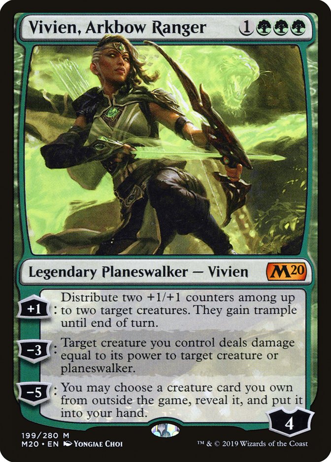 Vivien, Arkbow Ranger [Core Set 2020] | Dragon's Lair Comics and Fantasy Houston TX