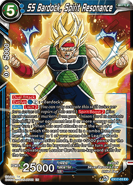 SS Bardock, Spirit Resonance (EX17-03) [Saiyan Booster] | Dragon's Lair Comics and Fantasy Houston TX