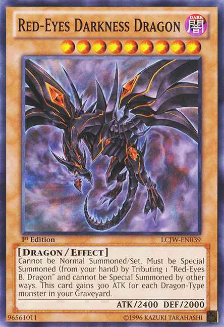 Red-Eyes Darkness Dragon [LCJW-EN039] Common | Dragon's Lair Comics and Fantasy Houston TX