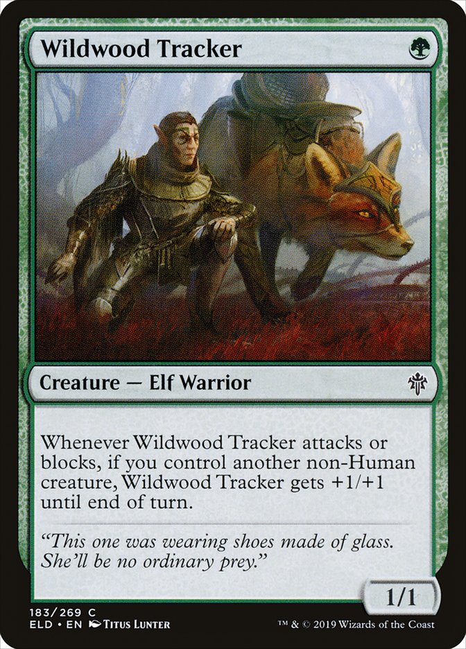 Wildwood Tracker [Throne of Eldraine] | Dragon's Lair Comics and Fantasy Houston TX