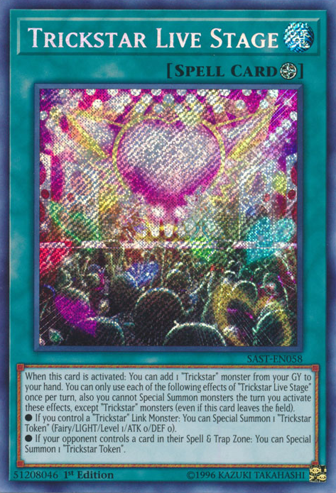 Trickstar Live Stage [SAST-EN058] Secret Rare | Dragon's Lair Comics and Fantasy Houston TX