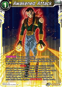 Awakened Attack (BT14-119) [Cross Spirits] | Dragon's Lair Comics and Fantasy Houston TX