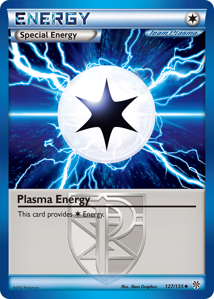 Plasma Energy (127/135) [Black & White: Plasma Storm] | Dragon's Lair Comics and Fantasy Houston TX