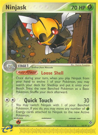 Ninjask (18/97) [EX: Dragon] | Dragon's Lair Comics and Fantasy Houston TX