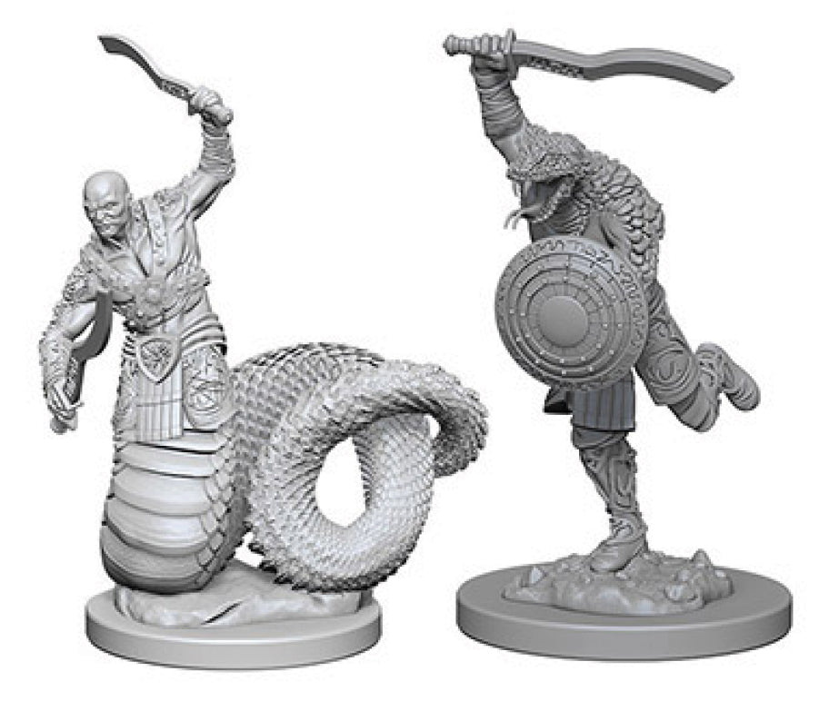 Wizkids Dungeons and Dragons Nolzur`s Marvelous Unpainted Miniatures: W4 Yuan-Ti Malisons | Dragon's Lair Comics and Fantasy Houston TX