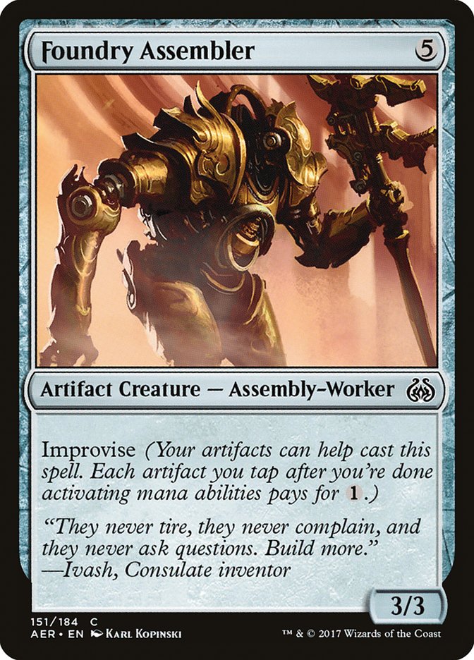 Foundry Assembler [Aether Revolt] | Dragon's Lair Comics and Fantasy Houston TX