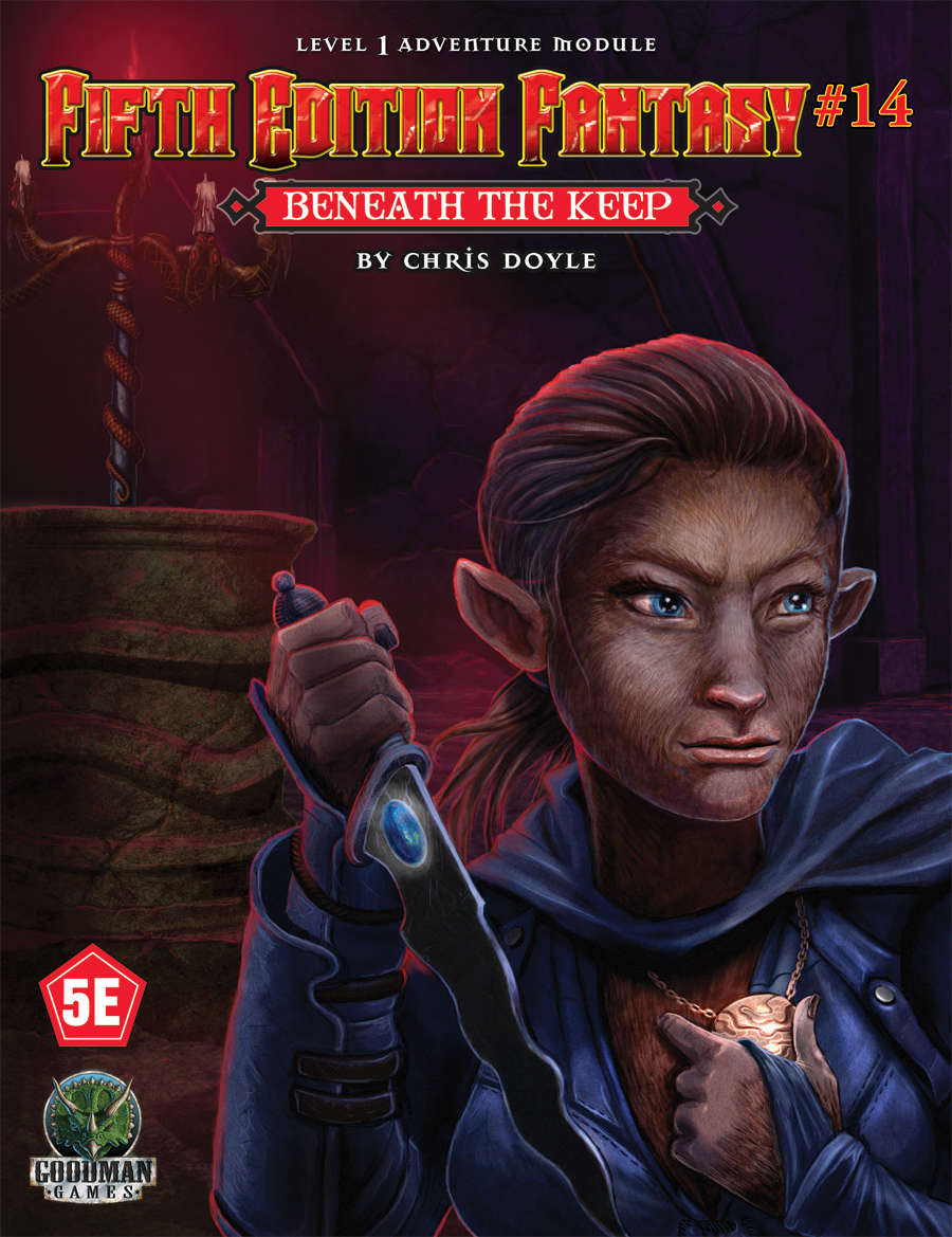 5E 5th Edition Fantasy Beneath the Keep Adventure | Dragon's Lair Comics and Fantasy Houston TX