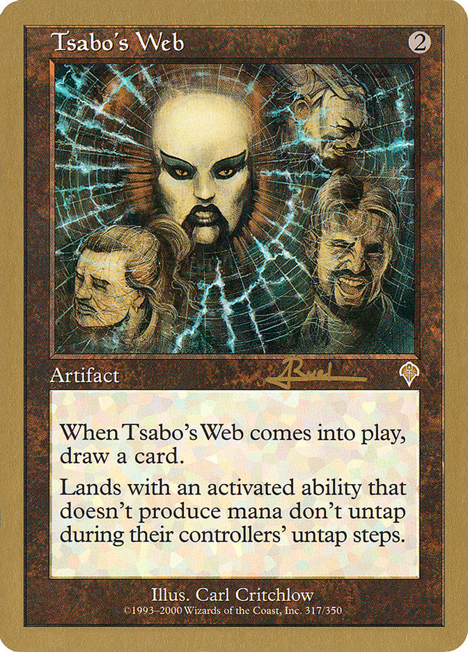 Tsabo's Web (Antoine Ruel) [World Championship Decks 2001] | Dragon's Lair Comics and Fantasy Houston TX