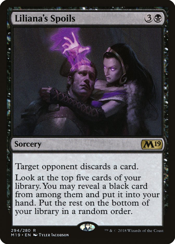 Liliana's Spoils [Core Set 2019] | Dragon's Lair Comics and Fantasy Houston TX