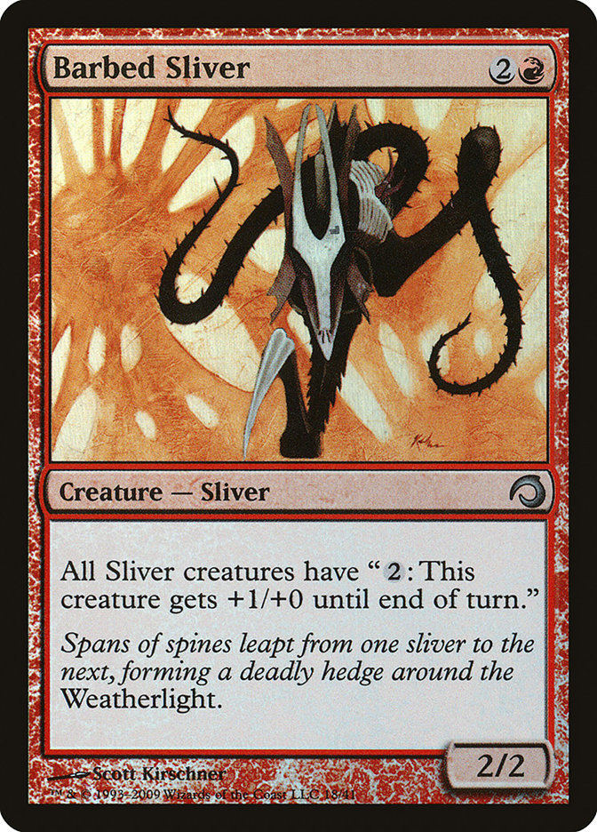 Barbed Sliver [Premium Deck Series: Slivers] | Dragon's Lair Comics and Fantasy Houston TX