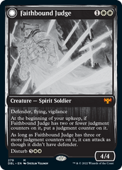 Faithbound Judge // Sinner's Judgment [Innistrad: Double Feature] | Dragon's Lair Comics and Fantasy Houston TX