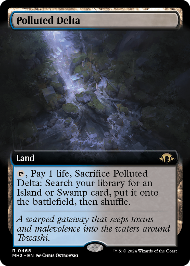 Polluted Delta (Extended Art) [Modern Horizons 3] | Dragon's Lair Comics and Fantasy Houston TX