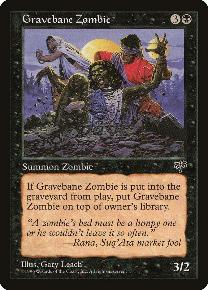 Gravebane Zombie [Mirage] | Dragon's Lair Comics and Fantasy Houston TX