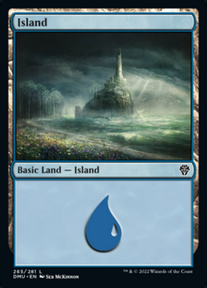 Island (265) [Dominaria United] | Dragon's Lair Comics and Fantasy Houston TX