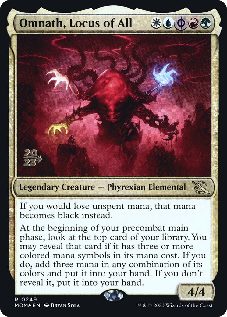 Omnath, Locus of All [March of the Machine Prerelease Promos] | Dragon's Lair Comics and Fantasy Houston TX