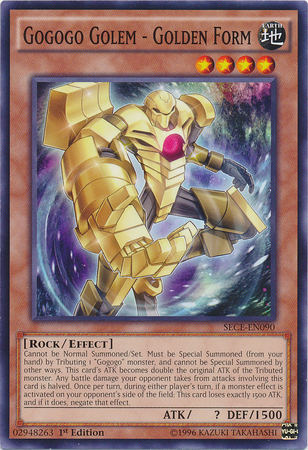 Gogogo Golem - Golden Form [SECE-EN090] Common | Dragon's Lair Comics and Fantasy Houston TX