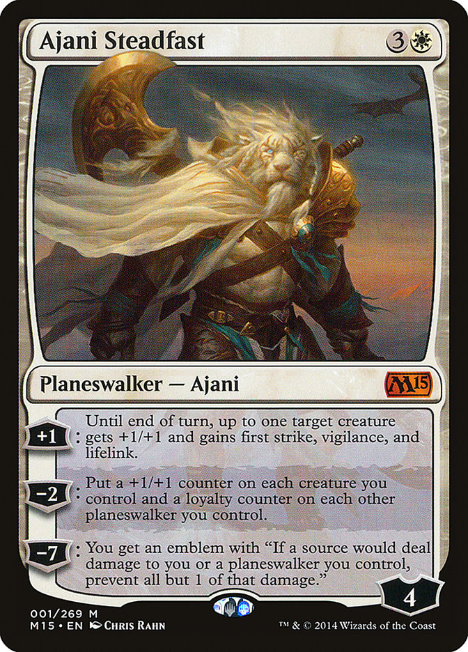 Ajani Steadfast [Magic 2015] | Dragon's Lair Comics and Fantasy Houston TX