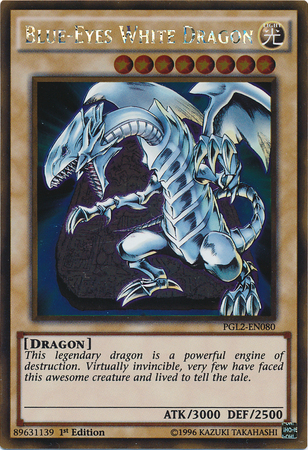 Blue-Eyes White Dragon [PGL2-EN080] Gold Rare | Dragon's Lair Comics and Fantasy Houston TX