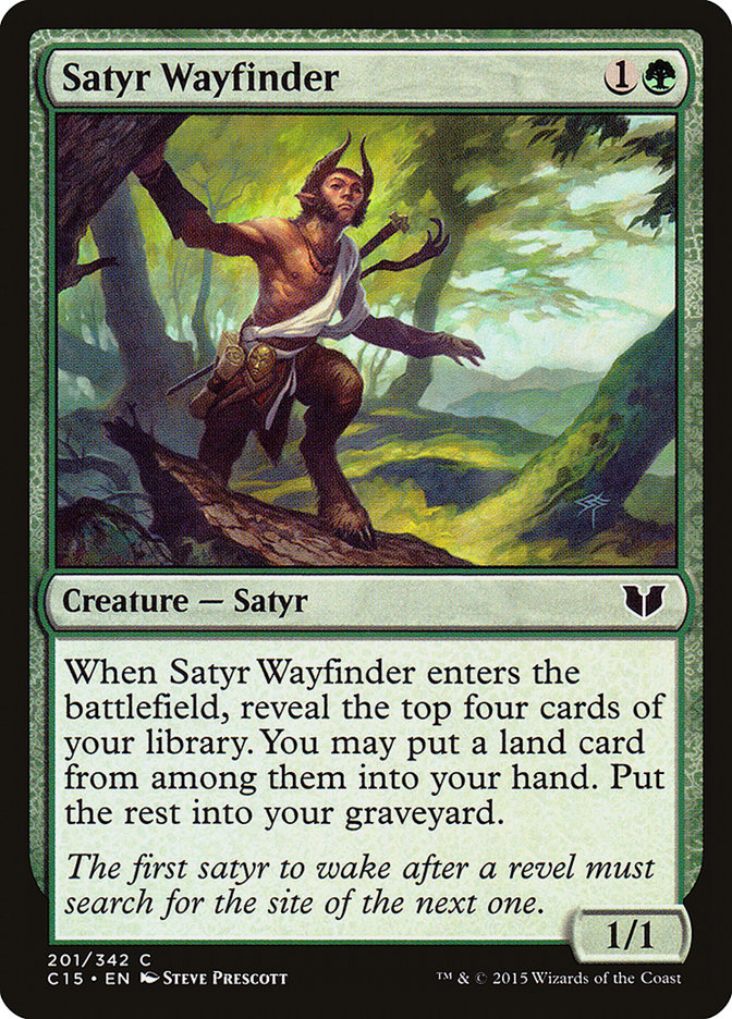 Satyr Wayfinder [Commander 2015] | Dragon's Lair Comics and Fantasy Houston TX