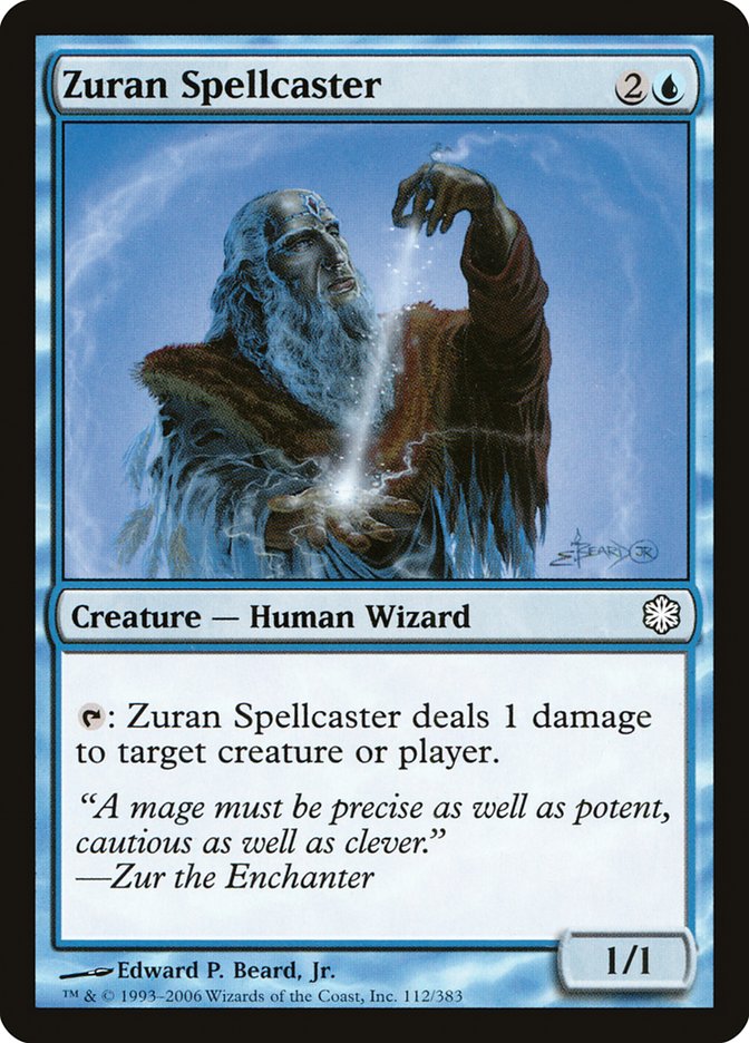 Zuran Spellcaster [Coldsnap Theme Decks] | Dragon's Lair Comics and Fantasy Houston TX