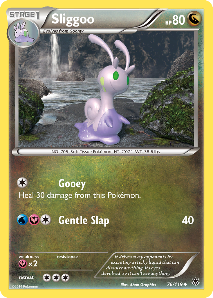 Sliggoo (76/119) [XY: Phantom Forces] | Dragon's Lair Comics and Fantasy Houston TX