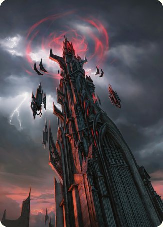 Barad-dur Art Card [The Lord of the Rings: Tales of Middle-earth Art Series] | Dragon's Lair Comics and Fantasy Houston TX