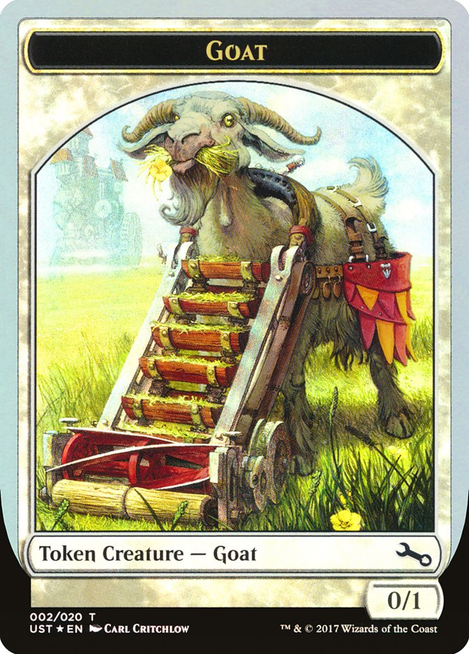 Goat Token [Unstable Tokens] | Dragon's Lair Comics and Fantasy Houston TX