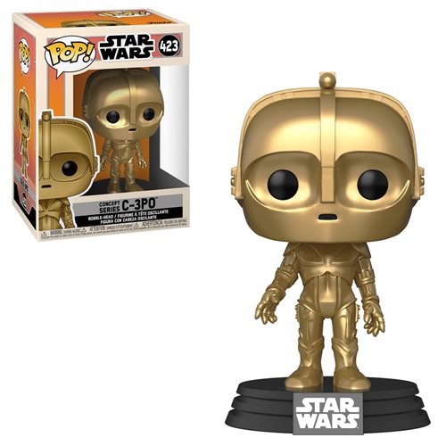 Funko Pop Star Wars C-3P0 ConceptVinyl Fig | Dragon's Lair Comics and Fantasy Houston TX